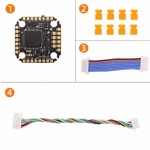 Hot Sales HAKRC F722 Mini V2 Flight Control 35A/40A 60A/65A ESC 2-6S Stack / 20x20MM Flytower Compatible O3 HD VTX for RC Drone